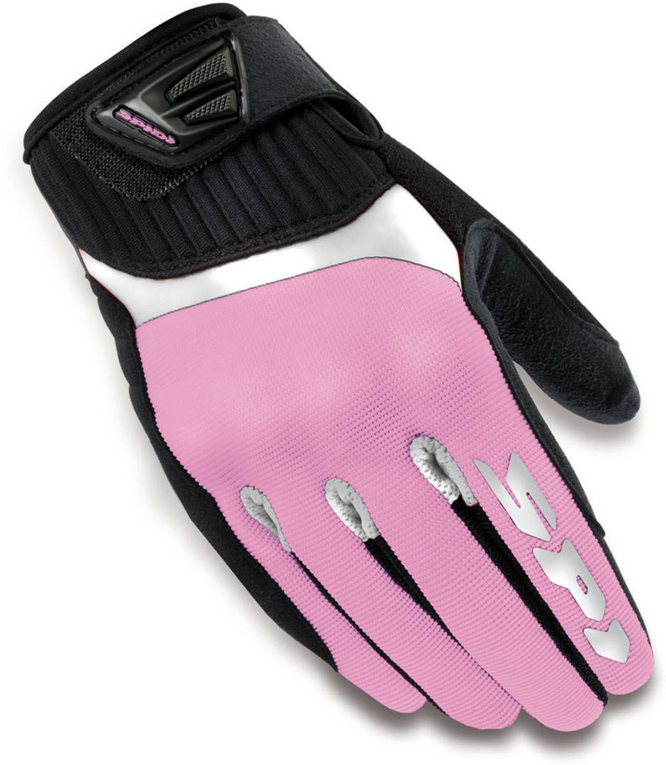 volkswagen Spidi G-Flash Tex Ladybianco/rosa Guanti moto