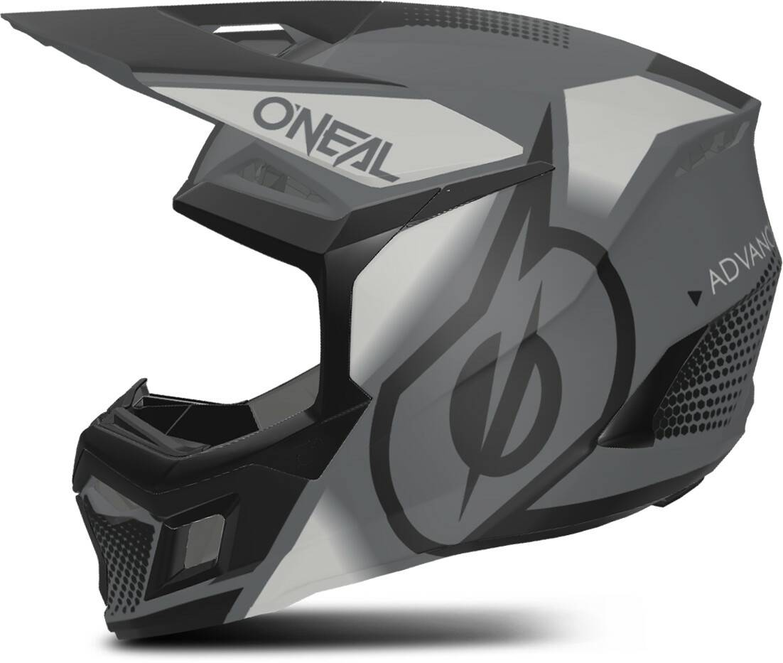 volkswagen O'Neal 3SRS MX Helmet V24Vision Black/Grey O'Neal 3SRS MX Helmet V24