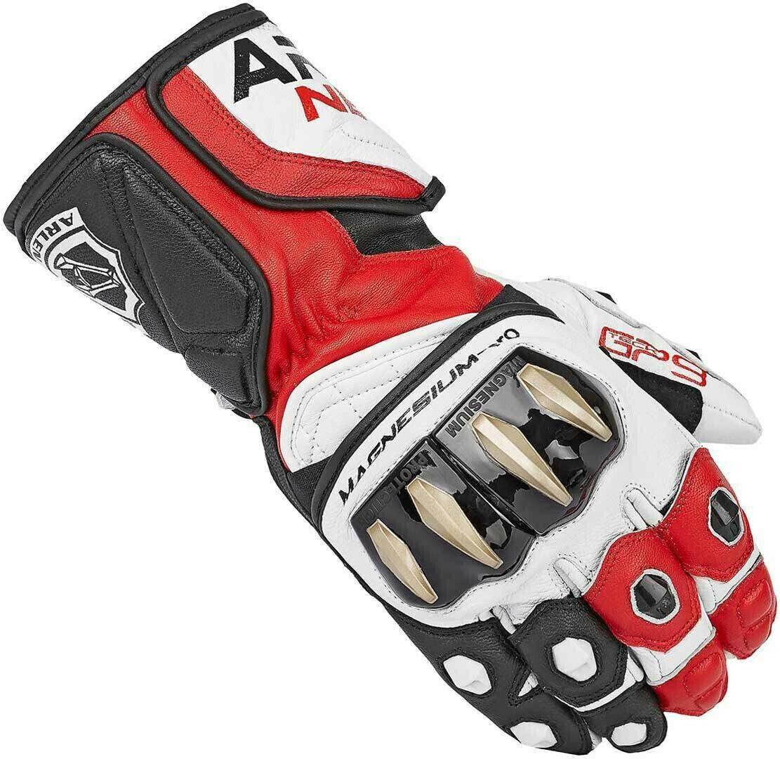 Guanti moto volkswagen Arlen Ness Sugello Glovesblack/white/red