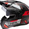 Caschi moto volkswagen O'Neal F5 AMP black/red