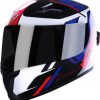 volkswagen Stormer Wise Full Face Helmetrunner blue/red/white pearly Stormer Wise Full Face Helmet