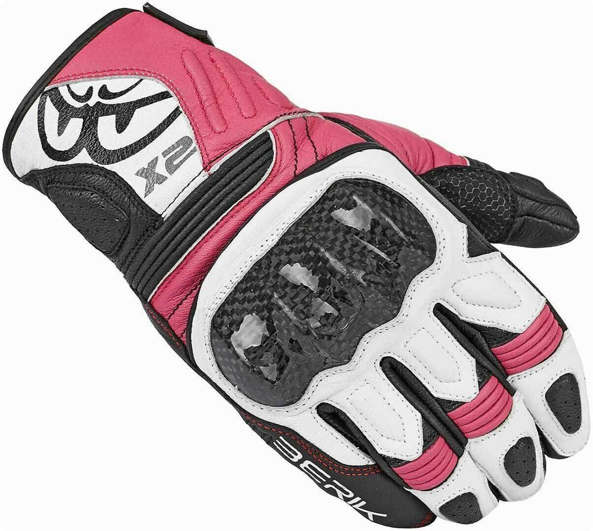 Guanti moto volkswagen Berik LDX Lady Gloves black/pink