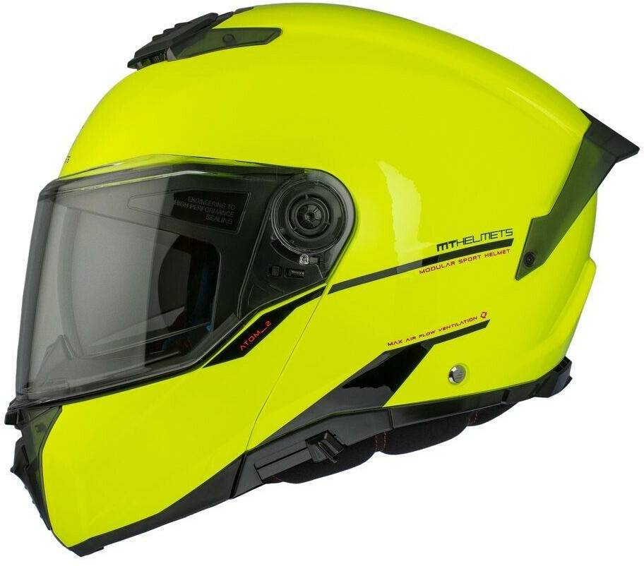 volkswagen MT Helmets Atom 2 SVSolid A3 Matt Yellow MT Helmets Atom 2 SV