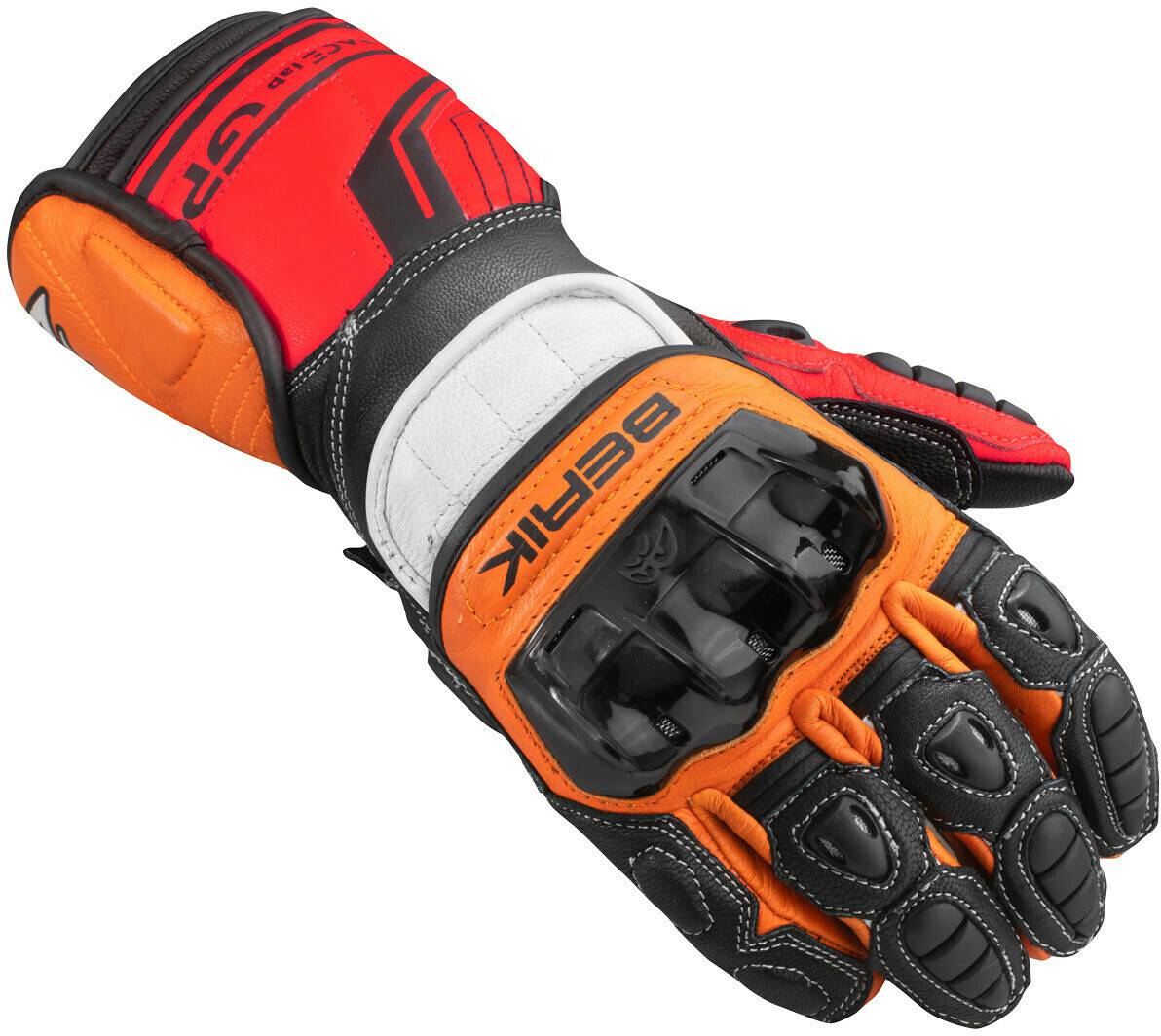 Guanti moto volkswagen Berik Track Pro black/orange