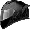 Caschi moto volkswagen Stormer Zs-601 Redback Full Face Helmet Black