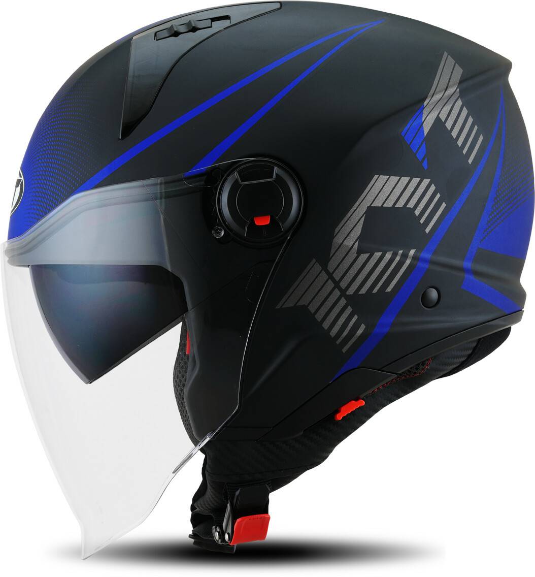 volkswagen KYT Helmet D-City Colorfulblue KYT Helmet D-City Colorful