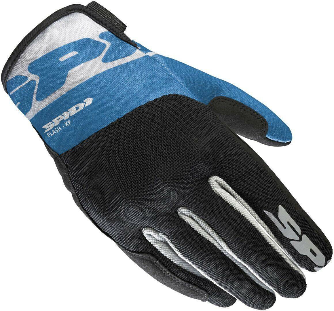 volkswagen Spidi Flash-KP Tex Lady Gloves black/white-blue Guanti moto