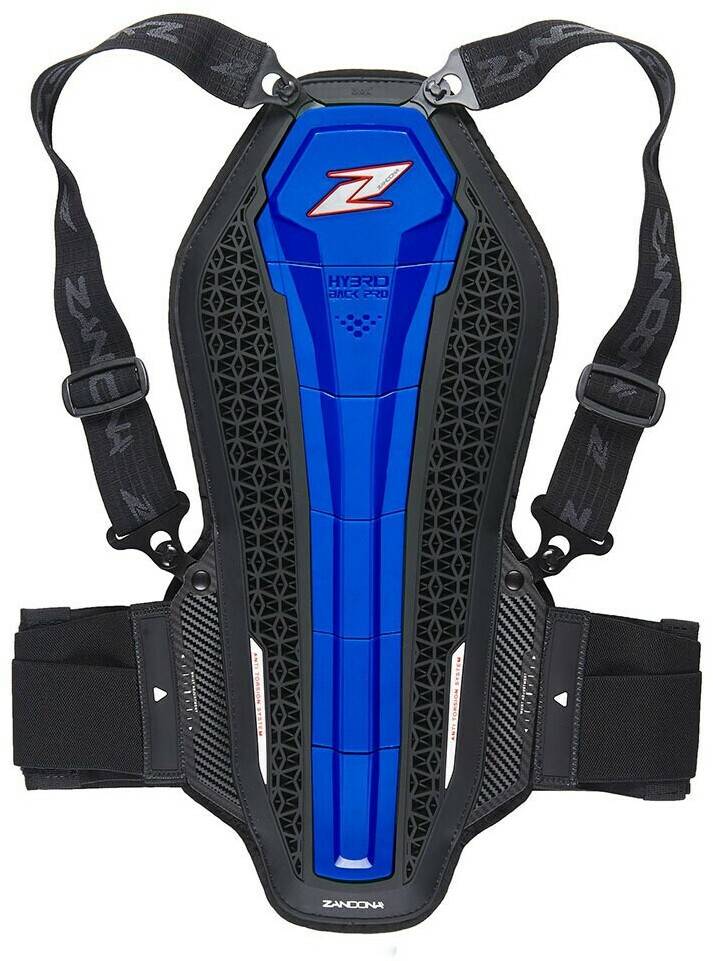 volkswagen Zandona Hybridpro X6 Back Protector blue/black Protezioni sportive