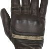 volkswagen Helston's Bora Gloves white/brown Guanti moto