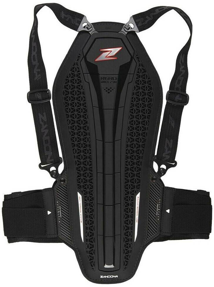 volkswagen Zandona Hybrid Pro Rs X7 Back Protector black Protezioni sportive