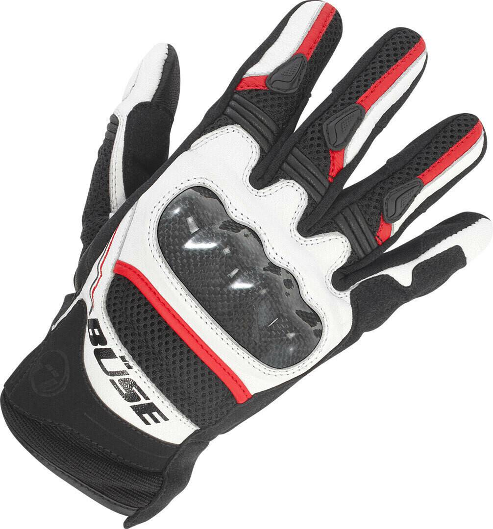 Guanti moto volkswagen Büse Safe Ride Gloves black/white/red